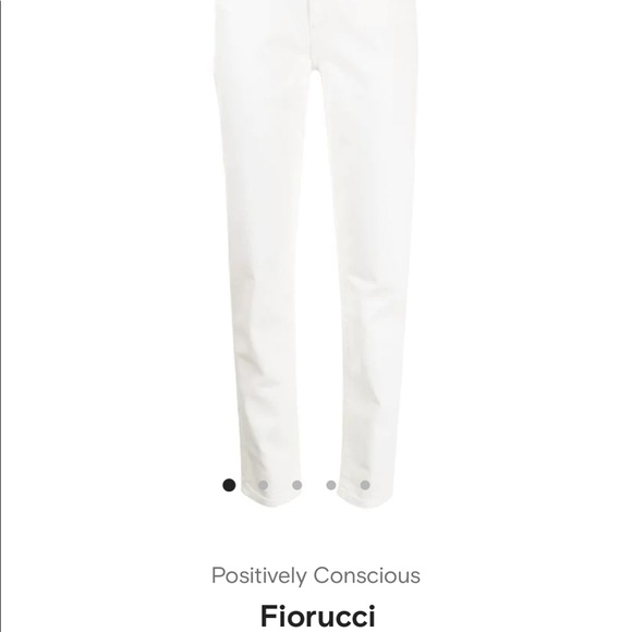 Fiorucci white jeans (new!) size 26 - Picture 2 of 8